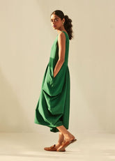 Gathers Of Time Maxi Dress